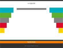Tablet Screenshot of e-sign.net